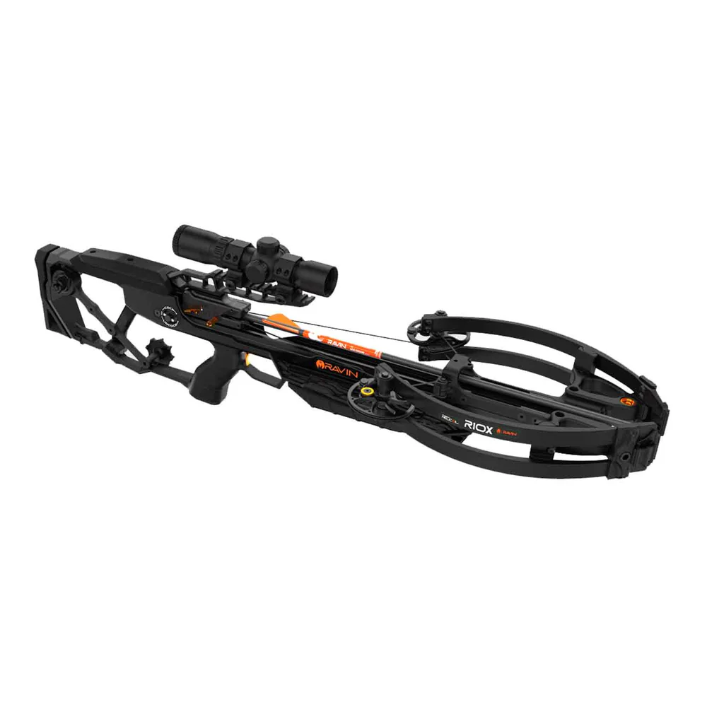 Ravin R10X Crossbow, High-performance hunting crossbow, Compact hunting crossbow, 420 FPS crossbow, 156 ft-lbs kinetic energy crossbow, HeliCoil technology crossbow, Silent cocking crossbow, Ultra-slim crossbow, Ravin crossbow package, Illuminated scope crossbow, Anti-dry fire crossbow, Adjustable cheek pad crossbow, Treestand crossbow, Ground blind crossbow, Pre-tuned crossbow, Ready to hunt crossbow, Ravin arrows, Ravin quiver, Removable draw handle, Hunting crossbow gear, Top-tier archery, Precision crossbow, Ravin R10X review, Powerful hunting weapon, Lightweight hunting crossbow, R10X for sale.