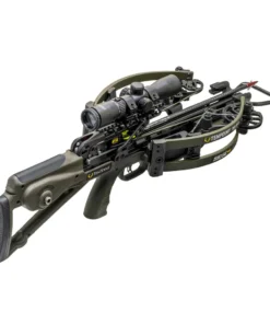 TenPoint Siege 425 Moss Green Crossbow, Siege 425 Package, 425 FPS crossbow, compact hunting crossbow, reverse-draw crossbow, 2024 crossbow, TenPoint crossbow for sale, ACUslide Cocking System, S1 Trigger, Rangemaster 100 Scope, Scope Struts, Sentry Bowhanger, EVO-X 16 Arrows, Moss Green finish, silent operation crossbow, precision accuracy, lightweight crossbow, maneuverable crossbow, tight blind hunting, treestand hunting, downrange performance, long-range shooting, modern bowhunting, deer hunting, big game hunting, where to buy TenPoint Siege 425, TenPoint Siege 425 price, best stores to buy TenPoint, where to buy crossbow online, Siege 425 Moss Green cost.