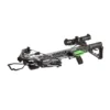 Axe AX400 Crossbow Kit, high performance crossbow, value crossbow 2024, 400 FPS crossbow, accurate crossbow, versatile crossbow, lightweight crossbow, compact crossbow, ambidextrous crossbow, Anti-Dry Fire crossbow, multi-position buttstock, adjustable foregrip, extruded aluminum rail, 200 lb limbs, 4x multi-reticle scope, dual string suppressors, limb dampeners, quiet crossbow, smooth shooting crossbow, quiver mounting system, rope cocking device, Quiet Crank system, quick-detach quiver, Carbon Express PileDriver380, crossbow for hunting, best crossbow value, affordable crossbow, beginner crossbow, advanced crossbow.