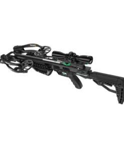 CenterPoint Hellion 400 HRK Crossbow, Hellion 400 Package, 400 FPS crossbow, compact hunting crossbow, 8 inch axle-to-axle, hunt ready kit, lethal precision, high kinetic energy, adjustable stock, CNC-machined aluminum, durable crossbow, roller retention spring, folding stirrup bipod, Hybrid Crossbow Case, CenterPoint crossbow sling, 20-inch arrows, DEADPOINT broadheads, hunting solution, versatile crossbow, tree stand hunting, dense woods hunting, all-in-one crossbow, best stores to buy CenterPoint, where to buy crossbow online, CenterPoint Hellion 400 price, Hellion 400 cost.