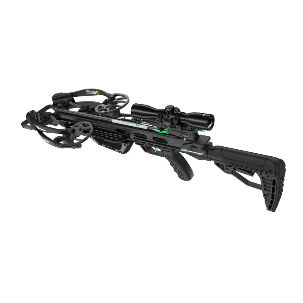 CenterPoint Hellion 400 HRK Crossbow, Hellion 400 Package, 400 FPS crossbow, compact hunting crossbow, 8 inch axle-to-axle, hunt ready kit, lethal precision, high kinetic energy, adjustable stock, CNC-machined aluminum, durable crossbow, roller retention spring, folding stirrup bipod, Hybrid Crossbow Case, CenterPoint crossbow sling, 20-inch arrows, DEADPOINT broadheads, hunting solution, versatile crossbow, tree stand hunting, dense woods hunting, all-in-one crossbow, best stores to buy CenterPoint, where to buy crossbow online, CenterPoint Hellion 400 price, Hellion 400 cost.