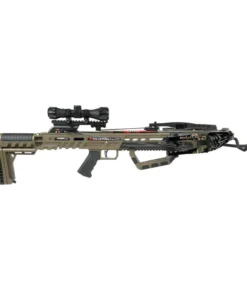 Killer Instinct Lethal 405 HD Crossbow, Lethal 405 HD Kit, 405 FPS crossbow, compact crossbow, redesigned stock, rubberized touchpoints, cold conditions hunting, high-powered crossbow, 135 ft-lbs kinetic energy, serious distances, crank-compatible frame, Compact DSC Sled Crank, easy cocking, Lumix 4x32 scope, crystal-clear visibility, anti-dry fire safety, secure shooting, accurate shooting, balanced crossbow, precise crossbow, comfortable crossbow, blind hunting, stand hunting, stalking hunting, Hypr bolts, V-Track nock, rope sled cocker, complete hunting kit, limited lifetime warranty, ultimate hunting tool, beginner archer, seasoned archer, 14.75 inch cocked width, 7.5 lbs crossbow, where to buy Killer Instinct Lethal 405, Lethal 405 price, best stores to buy Killer Instinct, buy crossbow online, Lethal 405 HD cost.