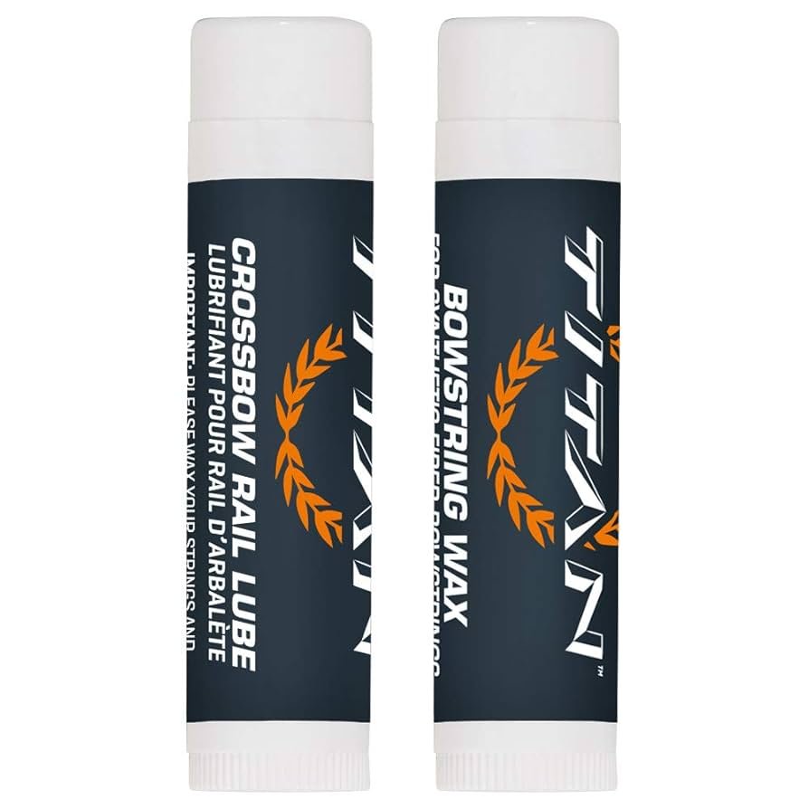 Crossbow string wax Canada, crossbow rail lube Canada, crossbow maintenance, bowstring wax, rail lubricant, crossbow care, prolong string life, essential crossbow accessories, crossbow parts Canada, Crossbow Shop Canada